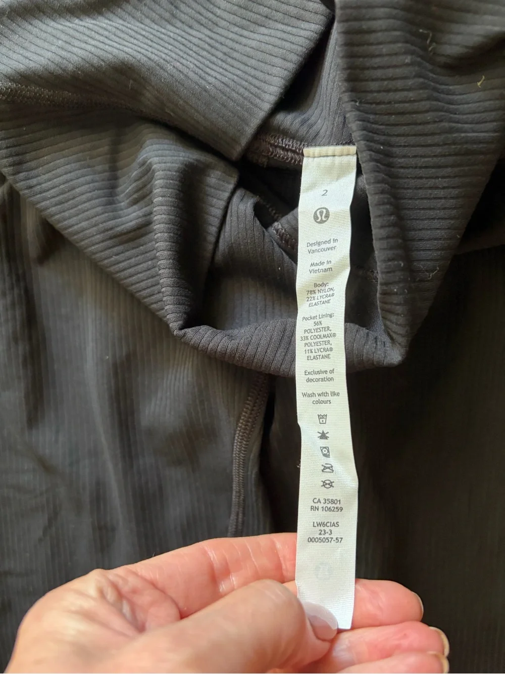 Lululemon Align high-rise ribbed leggings size 2